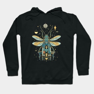 Insect And Book Hoodie